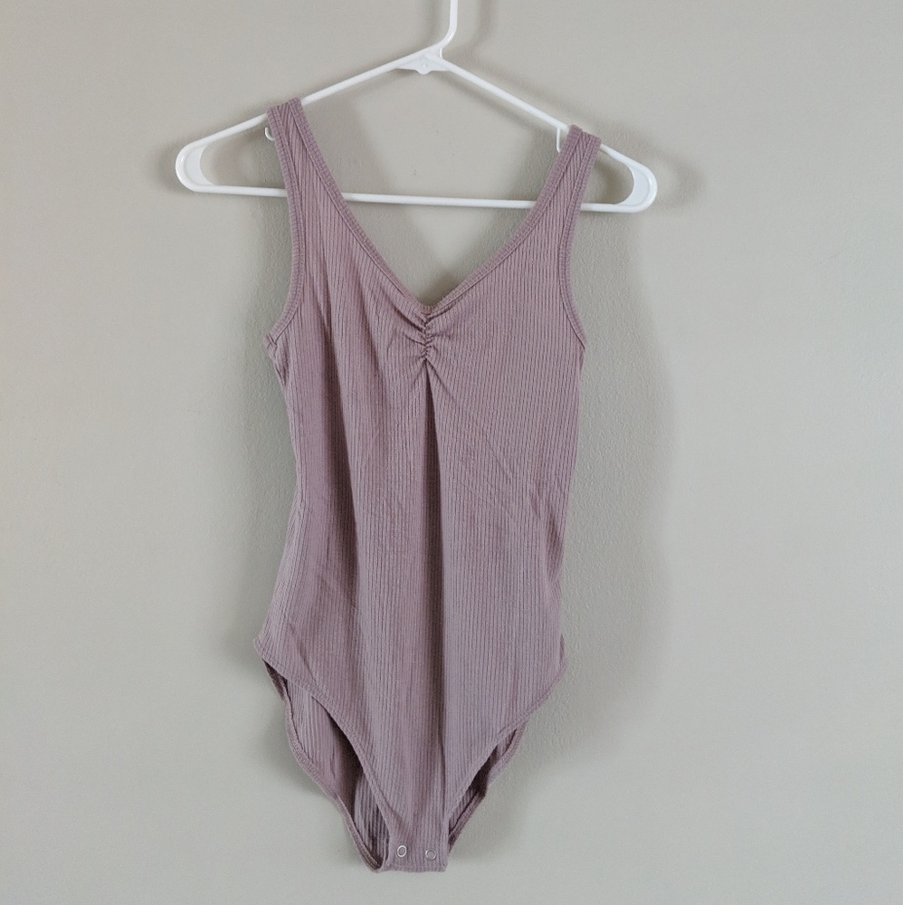 S lavender American Eagle Bodysuit